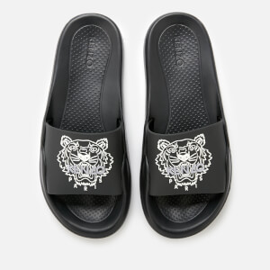 KENZO Men's Pool Slide Sandals - Black