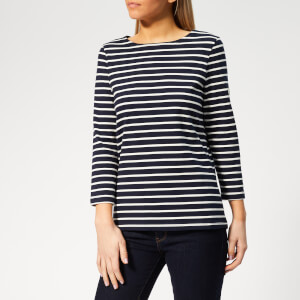 Joules Women's Harbour Stripe Top - Hope Stripe French Navy