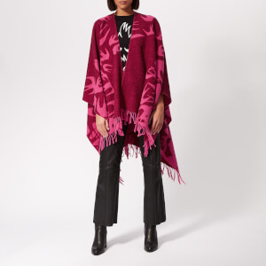 McQ Alexander McQueen Women's Cut Up Swallow Scarf - Cherry Red/Hot Pink