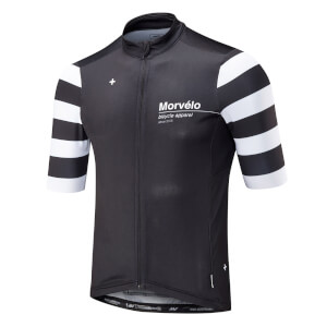 Morvelo Swiss Nth Series Short Sleeve Jersey - Black/White