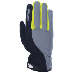 Oxford Bright Gloves 3.0 - Black/Reflective