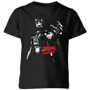 Star Wars Classic Darth Vader I Am Your Father Kinder T-Shirt - Schwarz