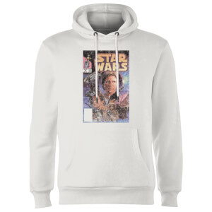 Star Wars Classic Comic Book Cover Hoodie - White