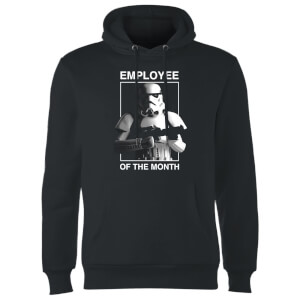 Sweat à Capuche Homme Employé du Mois Star Wars Classic - Noir