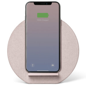 Native Union Dock Wireless Fabric Charger - Rose
