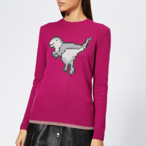 Coach 1941 Women's Pixel Rexy Sweater - Magenta