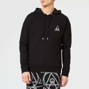 Avant L'Oeil Men's Breast Logo Basic Hoody - Black