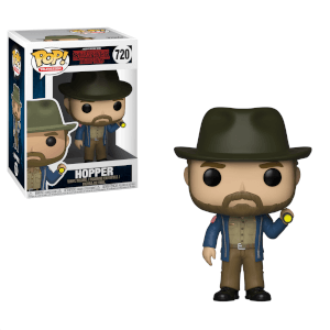 Figurine Pop! Hopper avec lampe - Stranger Things