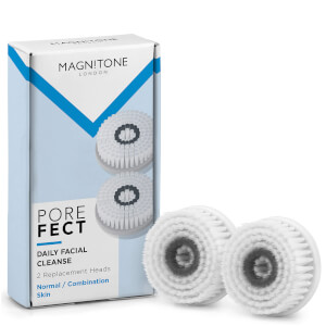 Сменная головка для щетки для очищения кожи Magnitone London Barefaced 2 Porefect Daily Cleansing Brush Head - 2 шт. в упаковке