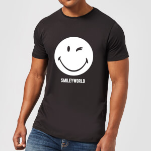 Smiley World Large Smiley Men's T-Shirt - Black