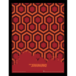 The Shining (Carpet) Framed 30 x 40cm Print