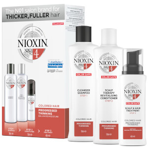 NIOXIN 3-Part System 4 Trial Kit for Coloured Hair with Progressed Thinning