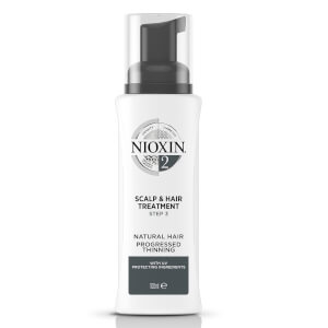 Soin Cuir Chevelu et Cheveux Système 2 3 Étapes pour Cheveux Naturels avec Perte Régulière des Cheveux NIOXIN 100 ml