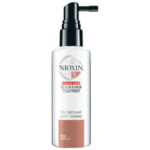 NIOXIN 3-Part System 3 Scalp & Hair Treatment for Colored Hair with Light Thinning -hoitoseerumi 100ml