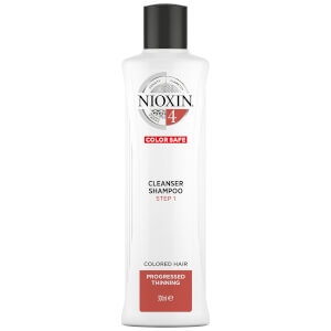 NIOXIN 3-Part System 4 Cleanser Shampoo for Colored Hair with Progressed Thinning szampon do włosów farbowanych 300 ml