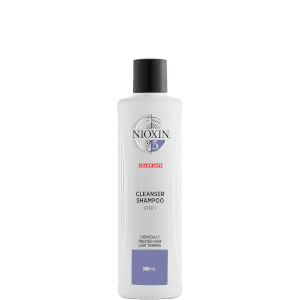NIOXIN Champú Limpiador Sistema 5 para cabellos tratados químicamente y ligeramente debilitados 300ml