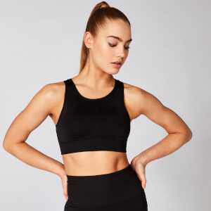 „Shape Seamless“ sportinė liemenėlė – Juoda