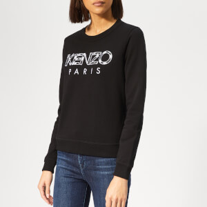 KENZO Women's Fitted Sweatshirt - Black