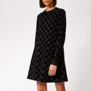 McQ Alexander McQueen Women's Babydoll Dress - Black Black