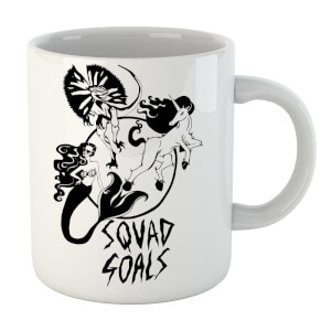 Rock On Ruby Mermaid, Unicorn and Dinosaur Squad Goals Mug