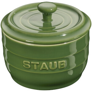 Staub Ceramic Round Salt Crock - Basil