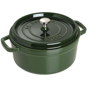 Staub Round Cocotte - Basil - 24cm