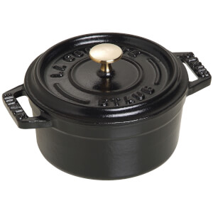 Staub Round Mini Cocotte - Black - 10cm