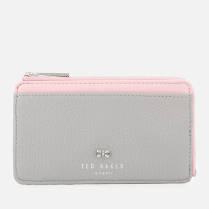 Ted Baker Women's Lotta Bow Detail Credit Card Holder - Grey