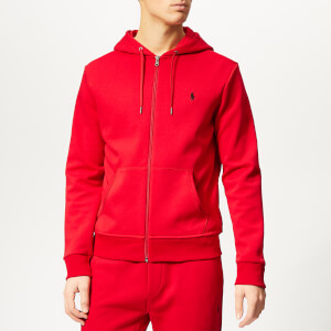 Polo Ralph Lauren Men's Double Knit Zip Hoody - Rl 2000 Red