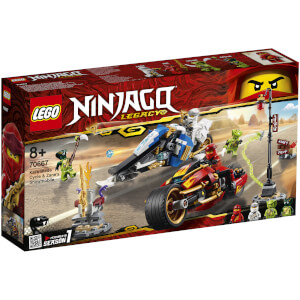 LEGO Ninjago: Kai's Blade Cycle and Zane's Snowmobile (70667)