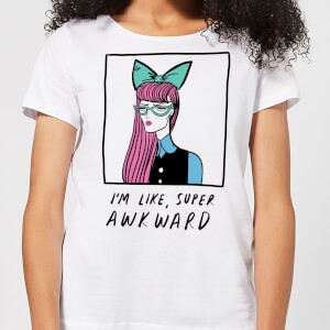 I'm Like, Super Awkward Women's T-Shirt - White