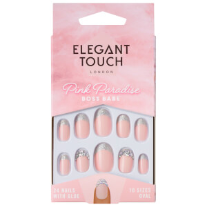 Elegant Touch Pink Paradise Nails - Boss Babe