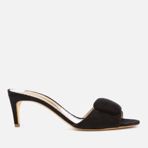 Rupert Sanderson Women's Gwyneth Suede Heeled Mules - Black