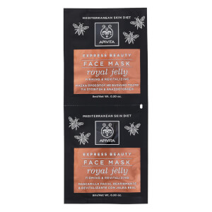 APIVITA Express Firming Face Mask -kasvonaamio 2 x 8ml, Royal Jelly
