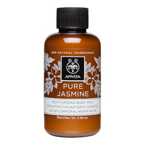Увлажняющее молочко для тела с ароматом жасмина APIVITA Pure Jasmine Mini Moisturizing Body Milk 75 мл