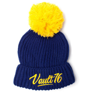 Fallout Men's Vault 76 Bobble Beanie - Navy