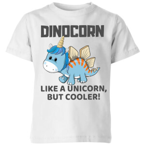 Big and Beautiful Dinocorn Kids' T-Shirt - White