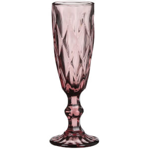 Boulogne Champagne Glass - Purple