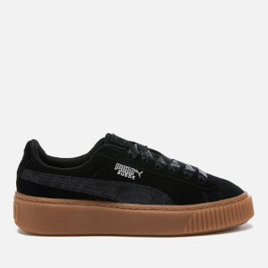 Puma Women's Platform Galaxy Trainers - Puma Black/Gum