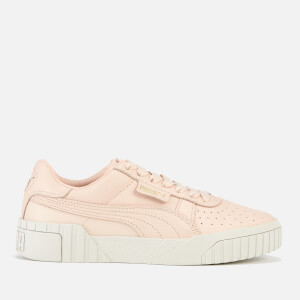 Puma Women's Cali Emboss Trainers - Cream Tan/Cream Tan