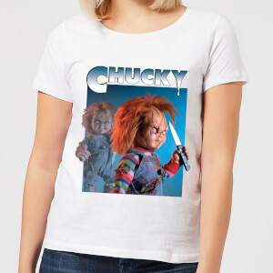 Chucky Nasty 90's Women's T-Shirt - White