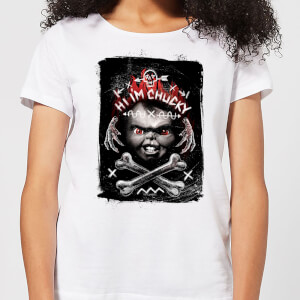 Chucky Hi I'm Chucky Women's T-Shirt - White
