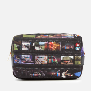 Paul Smith Men's Mini Film Strip Wash Bag - Black