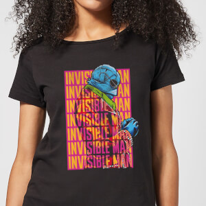 Universal Monsters Invisible Man Retro Women's T-Shirt - Black