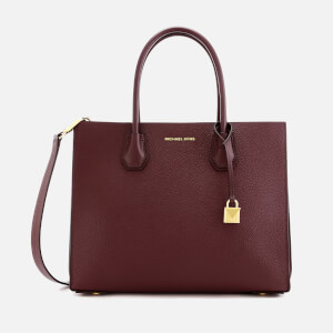 MICHAEL MICHAEL KORS Women's Mercer Accordion Tote Bag - Oxblood