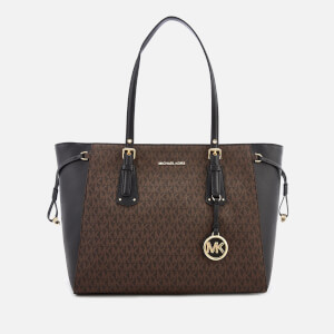 MICHAEL MICHAEL KORS Women's Voyager Tote Bag - Brown/Black