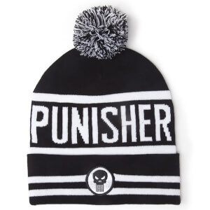 Marvel Punisher Men's Beanie Hat - Black