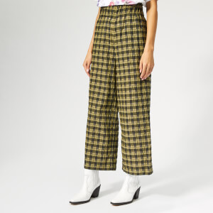 Ganni Women's Charron Trousers - Aloe