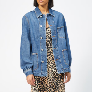 Ganni Women's Blackstone Jacket - Medium Dark Denim