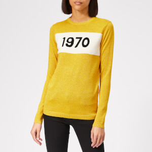 Bella Freud Women's 1970 Sparkle Jumper - Citric Yellow